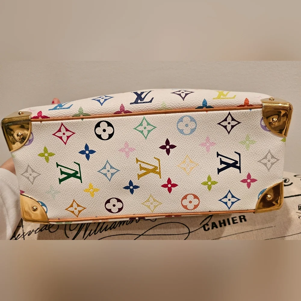 Louis Vuitton Trouville Handbag Multicolor Monogram - Picture 5 of 16